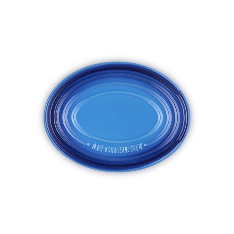 Le Creuset Repose-cuillère ovale (Azure) - Panache (Koksijde)