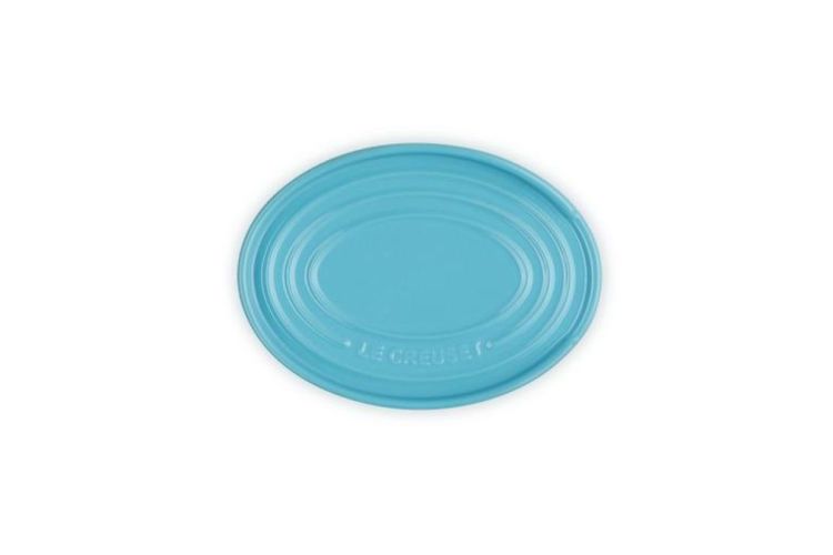 Le Creuset Lepelhouder ovaal 15cm Caribbean Blue (Caribbean Blue) - Panache (Koksijde)
