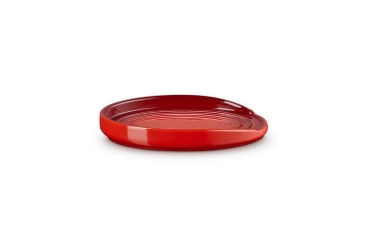 Le Creuset Repose-cuillère ovale Cerise (Kersenrood) - Panache (Koksijde)