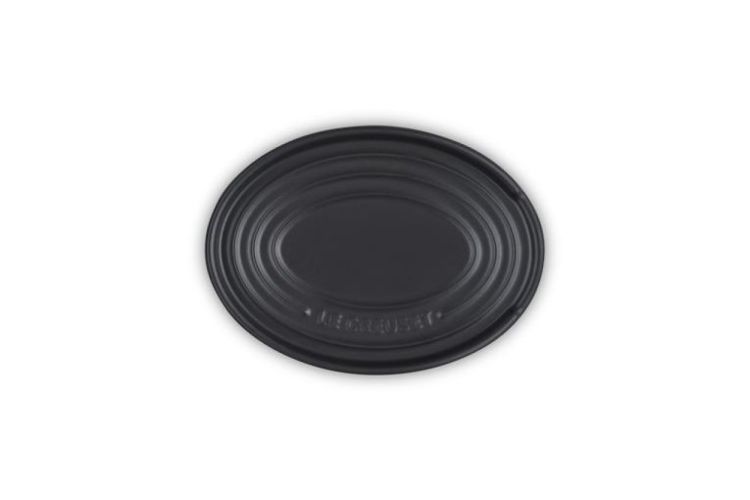 Le Creuset Lepelhouder ovaal 15cm (Mat zwart) - Panache (Koksijde)