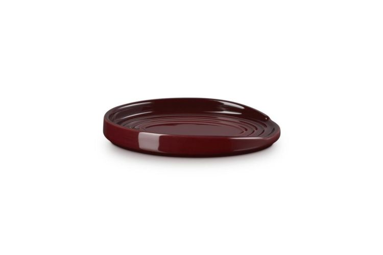 Le Creuset Lepelhouder ovaal 15cm Rhône Garnet (Rhône / Garnet) - Panache (Koksijde)