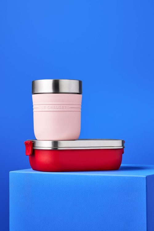 Le Creuset Bol Isotherme Shell Pink 500ml On The Go (Shell Pink) - Panache (Koksijde)