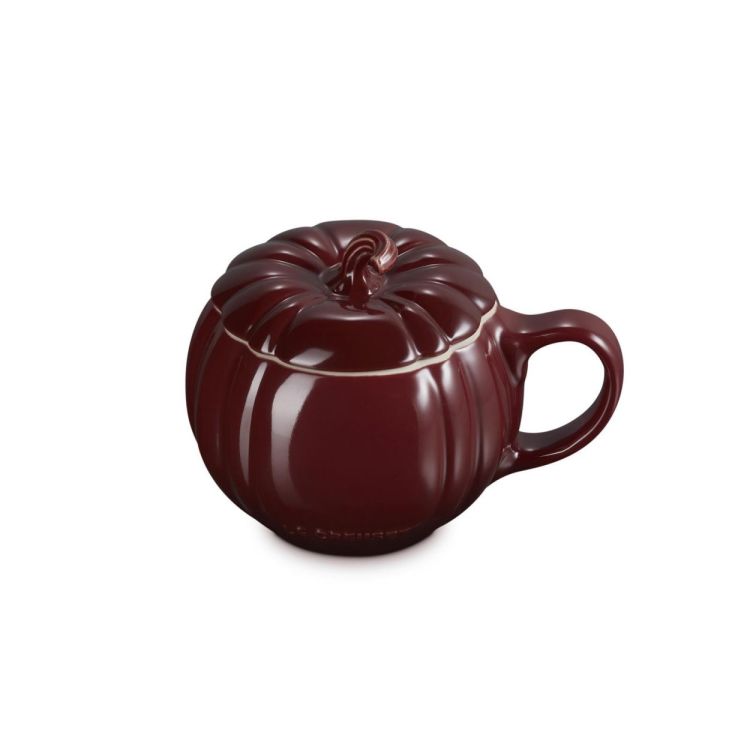 Le Creuset Mok 'Pompoen' 400ml Rhône Garnet (Rhône / Garnet) - Panache (Koksijde)