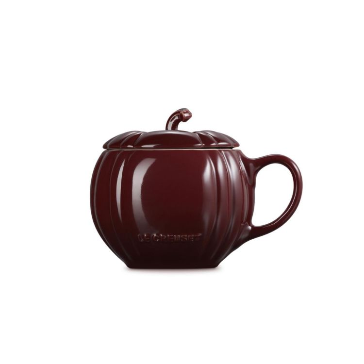 Le Creuset Mok 'Pompoen' 400ml Rhône Garnet (Rhône / Garnet) - Panache (Koksijde)