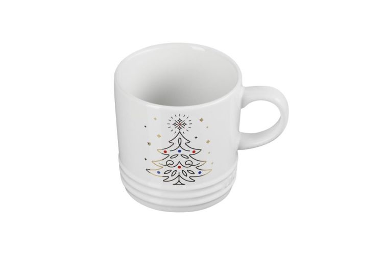 Le Creuset Mug sapin de Noël 350ml (White) - Panache (Koksijde)