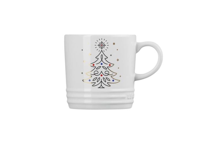 Le Creuset Mug sapin de Noël 350ml (White) - Panache (Koksijde)