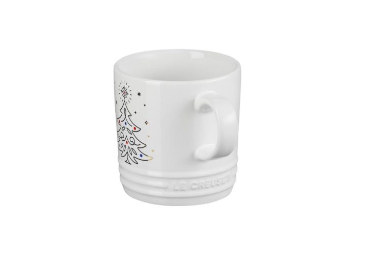 Le Creuset Mug 350ml Kerstboom (White) - Panache (Koksijde)