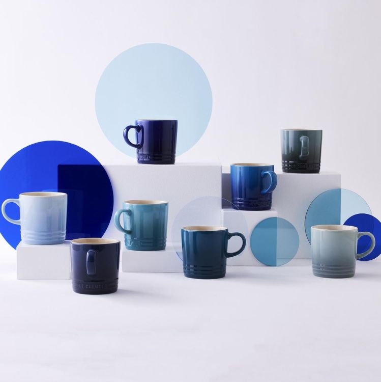 Le Creuset Mug 350ml Caribbean Blue (Caribbean Blue) - Panache (Koksijde)
