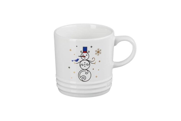 Le Creuset Mug bonhomme de neige 350ml (White) - Panache (Koksijde)