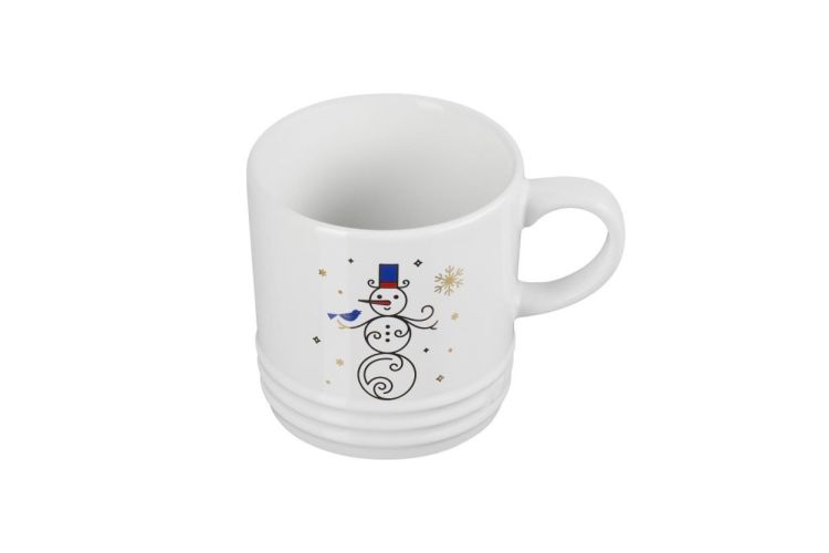 Le Creuset Mug bonhomme de neige 350ml (White) - Panache (Koksijde)