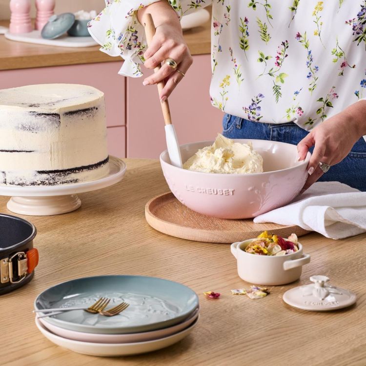 Le Creuset Assiette petit-déjeuner 22cm Jardin Meringue (Meringue) - Panache (Koksijde)