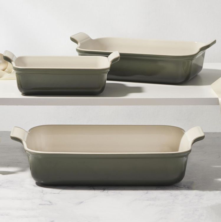 Le Creuset Plat rectangulaire 26cm Thyme (Thyme) - Panache (Koksijde)