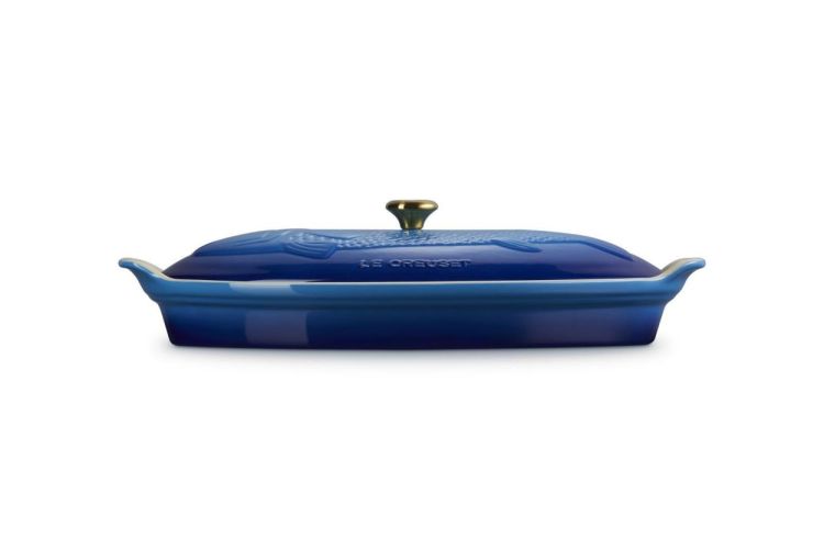 Le Creuset Ovenschaal 'Vis' Azure (Azure) - Panache (Koksijde)