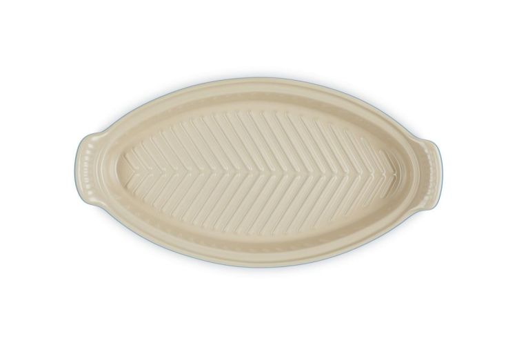 Le Creuset Plat à poisson Héritage Céramique Azure (Azure) - Panache (Koksijde)