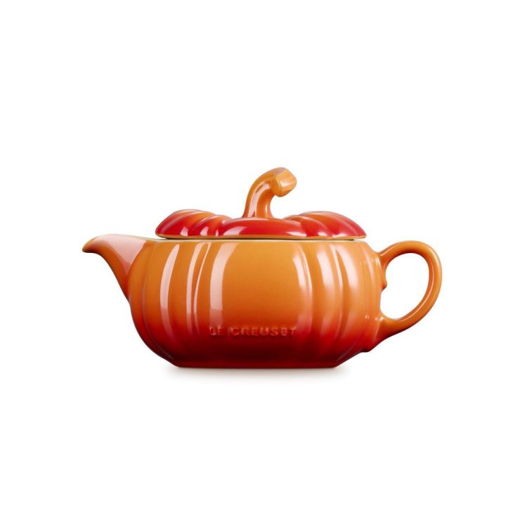 Le Creuset Sauskom 'Pompoen' Oranjerood (Oranjerood) - Panache (Koksijde)