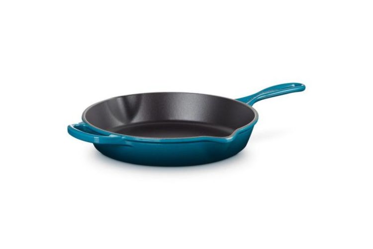 Le Creuset Skillet rond profond 26cm (Deep Teal) - Panache (Koksijde)