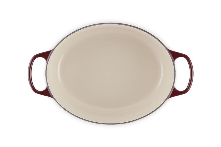 Le Creuset Stoofpan ovaal 31cm Rhône Garnet (Rhône / Garnet) - Panache (Koksijde)