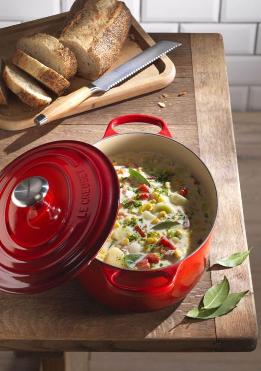 Le Creuset Cocotte ovale (Kersenrood) - Panache (Koksijde)