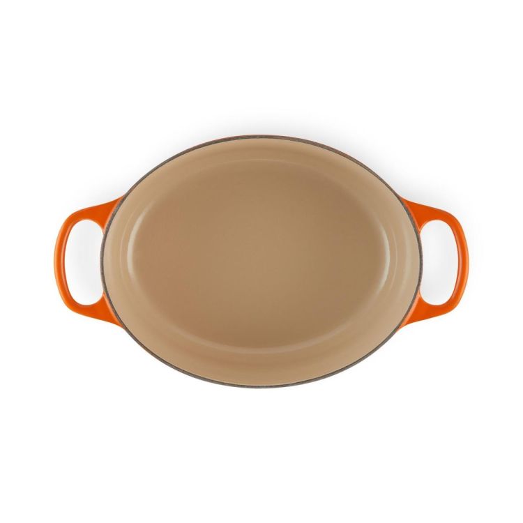 Le Creuset Stoofpan ovaal (Oranjerood) - Panache (Koksijde)