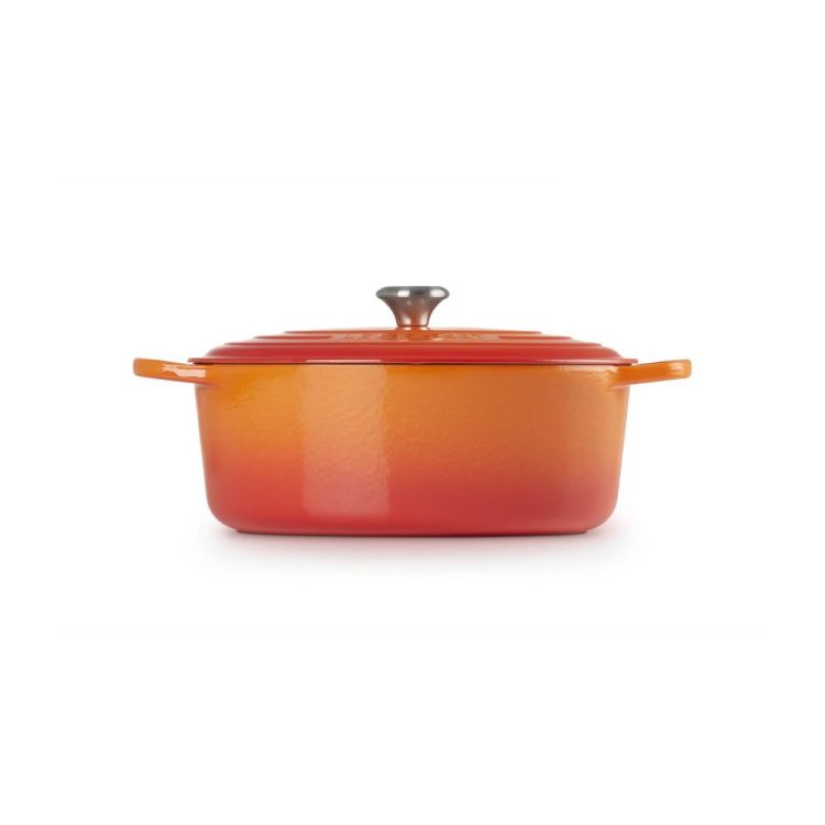 Le Creuset Stoofpan ovaal (Oranjerood) - Panache (Koksijde)