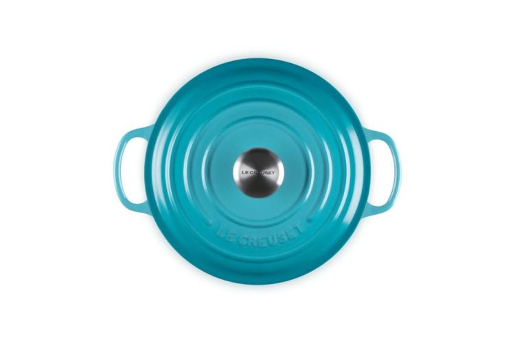 Le Creuset Stoofpan rond 20cm Caribbean Blue (Caribbean Blue) - Panache (Koksijde)