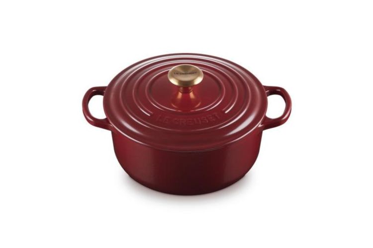 Le Creuset Stoofpan rond 20cm Rhône Garnet (Rhône / Garnet) - Panache (Koksijde)