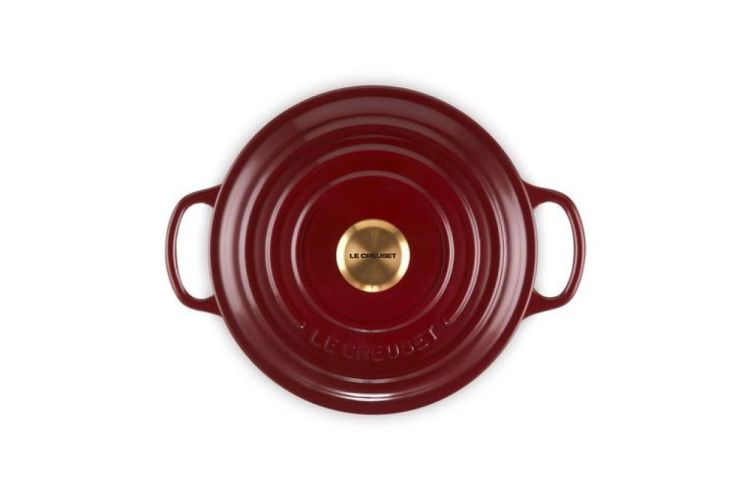 Le Creuset Stoofpan rond 20cm Rhône Garnet (Rhône / Garnet) - Panache (Koksijde)