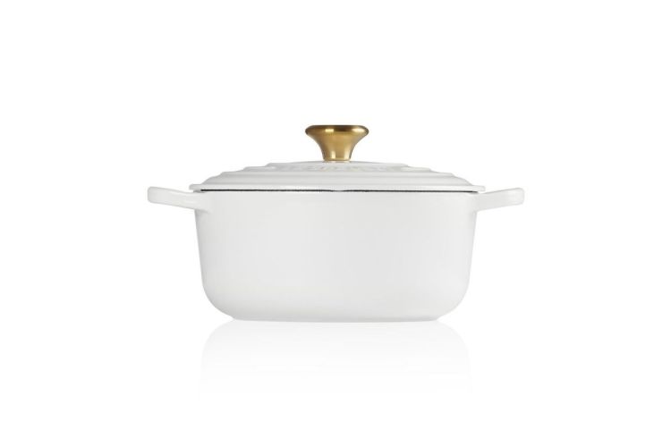 Le Creuset Stoofpan rond 20cm White (White) - Panache (Koksijde)