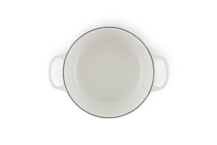 Le Creuset Stoofpan rond 20cm White (White) - Panache (Koksijde)