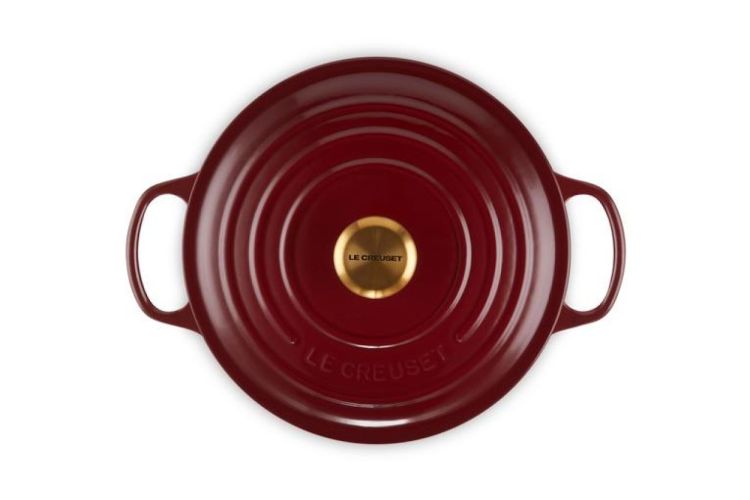 Le Creuset Stoofpan rond 22cm Rhône Garnet (Rhône / Garnet) - Panache (Koksijde)