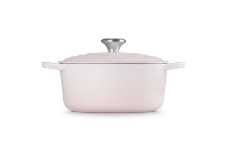 Le Creuset Stoofpan rond 24cm Shell Pink (Shell Pink) - Panache (Koksijde)