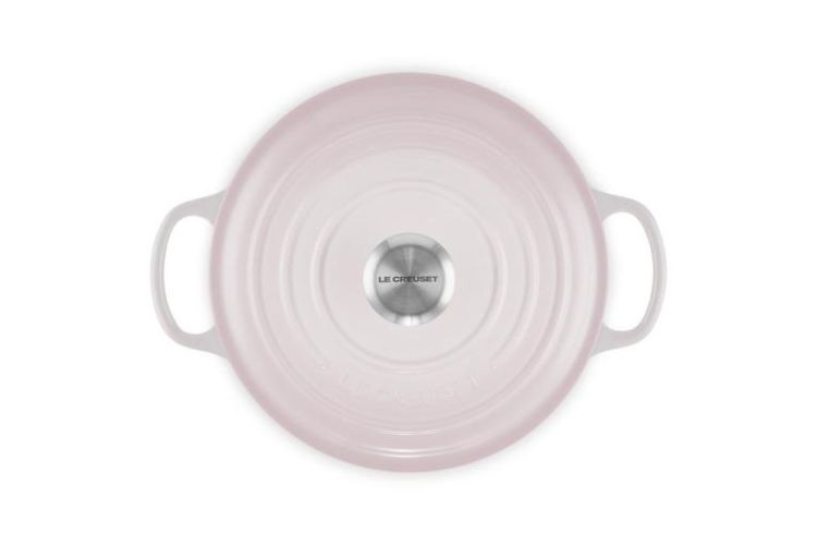 Le Creuset Stoofpan rond 24cm Shell Pink (Shell Pink) - Panache (Koksijde)