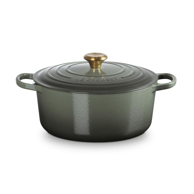 Le Creuset Stoofpan rond 28cm Thyme (Thyme) - Panache (Koksijde)