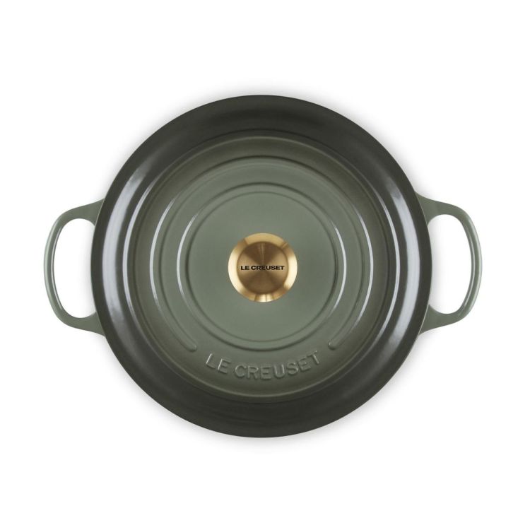 Le Creuset Stoofpan rond 28cm Thyme (Thyme) - Panache (Koksijde)