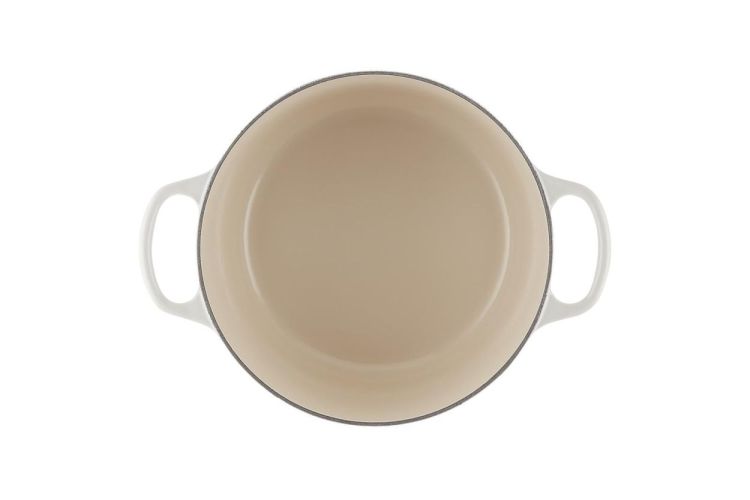 Le Creuset Stoofpan rond hoog 5l 24cm Meringue (Meringue) - Panache (Koksijde)