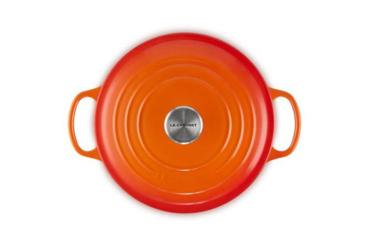 Le Creuset Stoofpan rond hoog 5l 24cm Oranjerood (Oranjerood) - Panache (Koksijde)