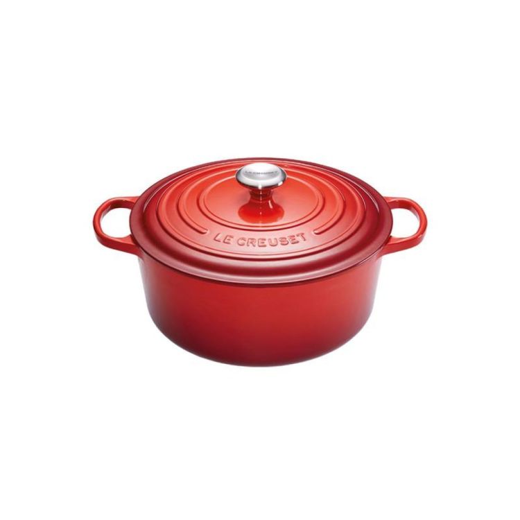 Le Creuset Stoofpan rond 20cm Kersenrood (Kersenrood) - Panache (Koksijde)