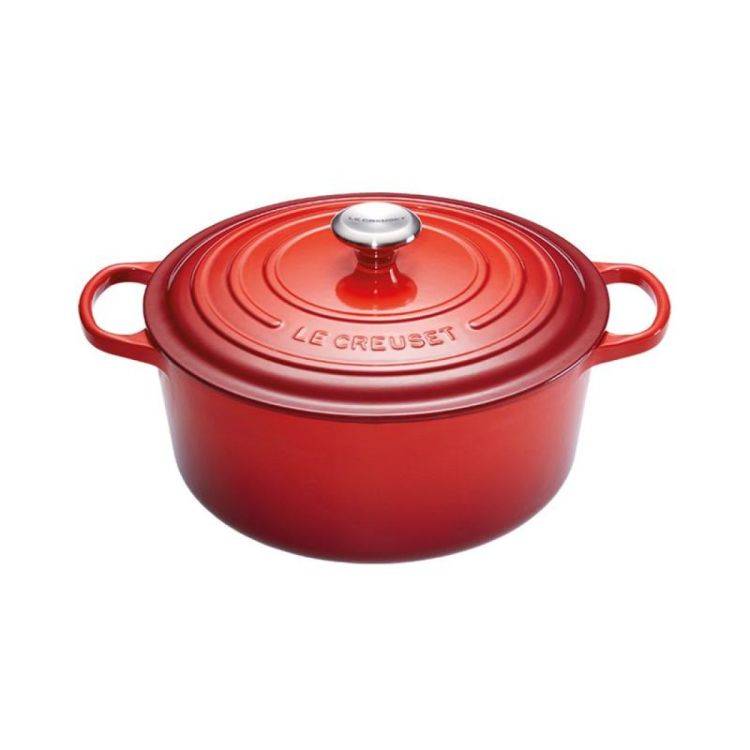 Le Creuset Cocotte ronde (Kersenrood) - Panache (Koksijde)