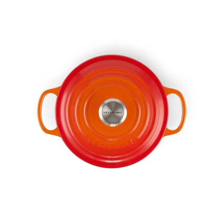 Le Creuset Stoofpan rond 20cm Oranjerood (Oranjerood) - Panache (Koksijde)