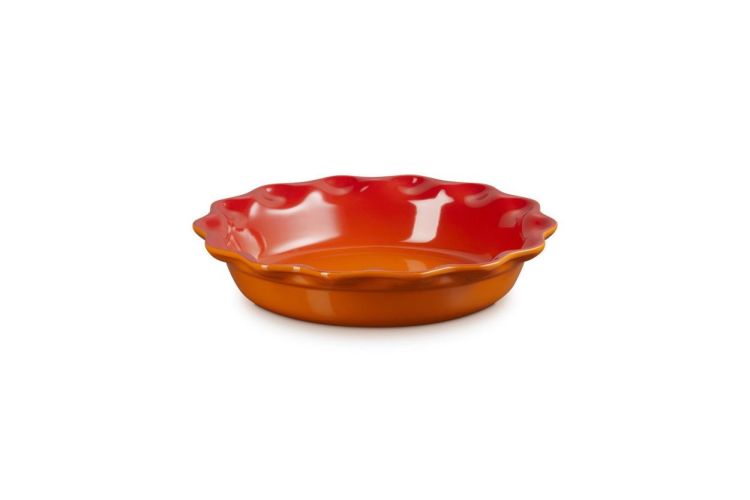 Le Creuset Plat à tourte rond 23cm Volcanique (Oranjerood) - Panache (Koksijde)