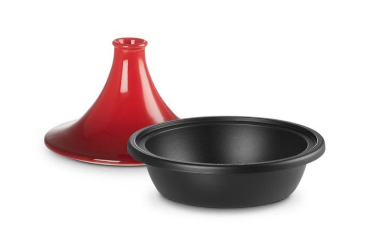 Le Creuset Tagine en fonte émaillée 31cm (Kersenrood) - Panache (Koksijde)