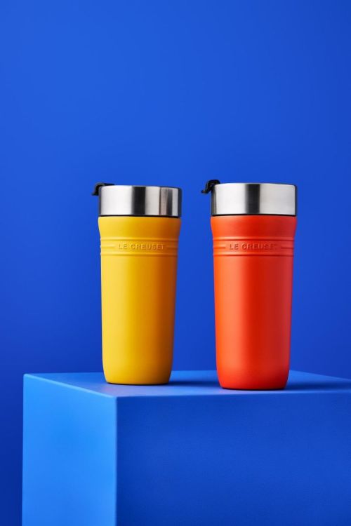 Le Creuset Mug de Voyage Volcanique 350ml On The Go (Oranjerood) - Panache (Koksijde)