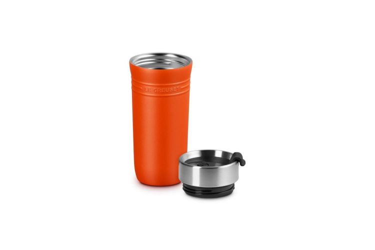 Le Creuset Mug de Voyage Volcanique 350ml On The Go (Oranjerood) - Panache (Koksijde)