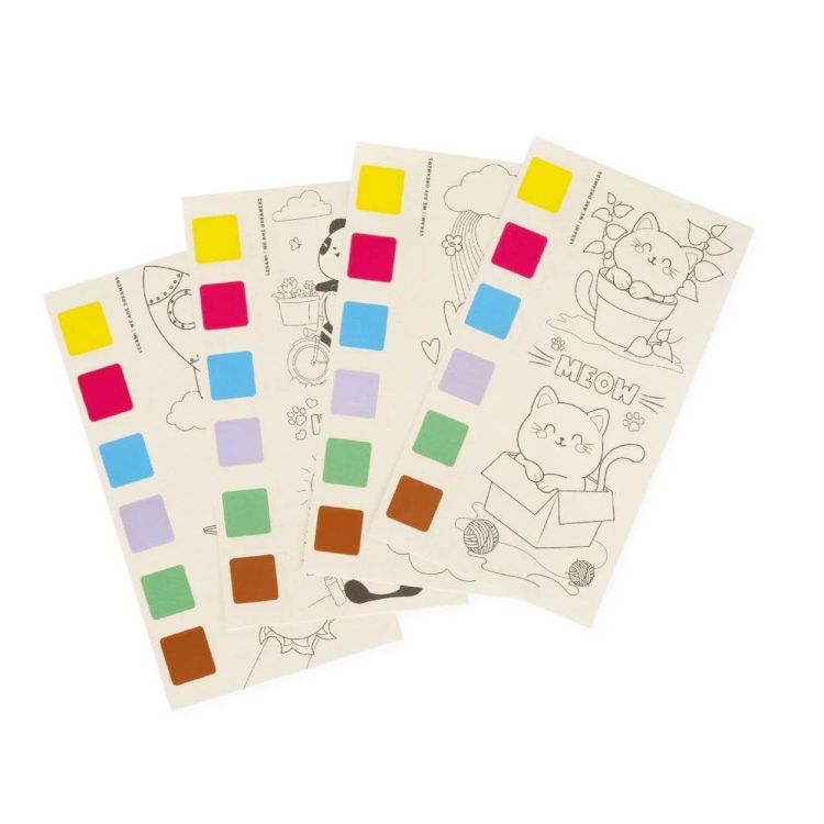 Legami Bloc de peinture aquarelle Cute Animals (Multi) - Panache (Koksijde)