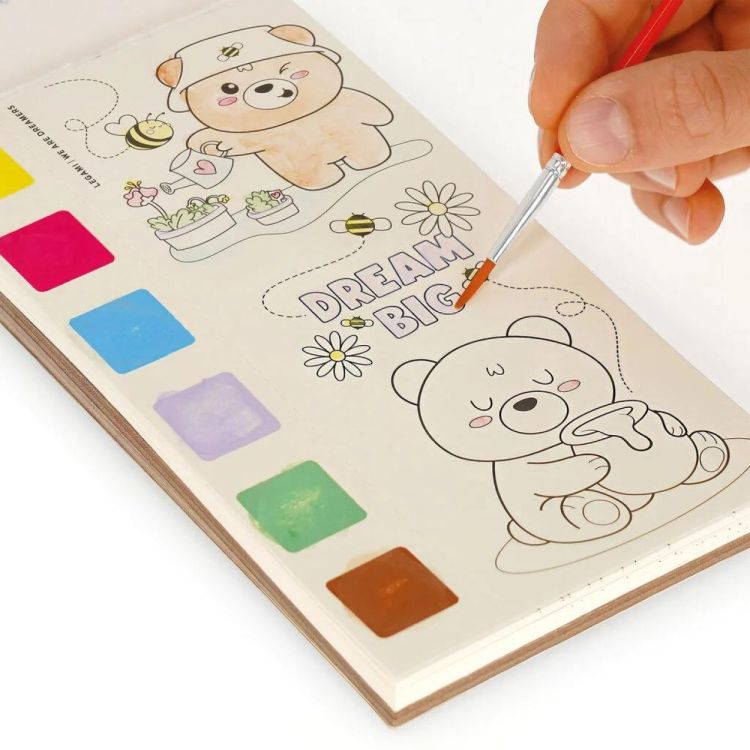 Legami Bloc de peinture aquarelle Cute Animals (Multi) - Panache (Koksijde)