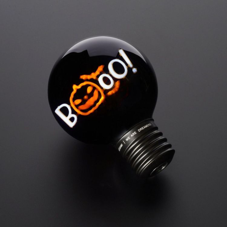 Legami Lampe d’ambiance Bulb Fiction XL Pumpkin Booo (Zwart) - Panache (Koksijde)