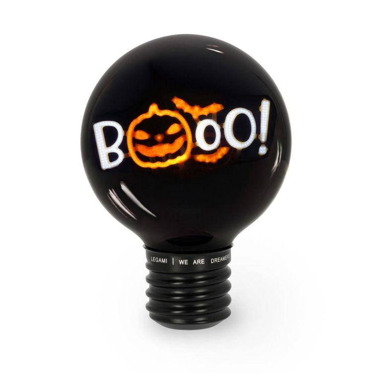 Legami Lampe d’ambiance Bulb Fiction XL Pumpkin Booo (Zwart) - Panache (Koksijde)