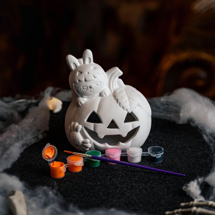Legami Kaarsenhouder schilderkit - Paint Your Halloween (Multi) - Panache (Koksijde)