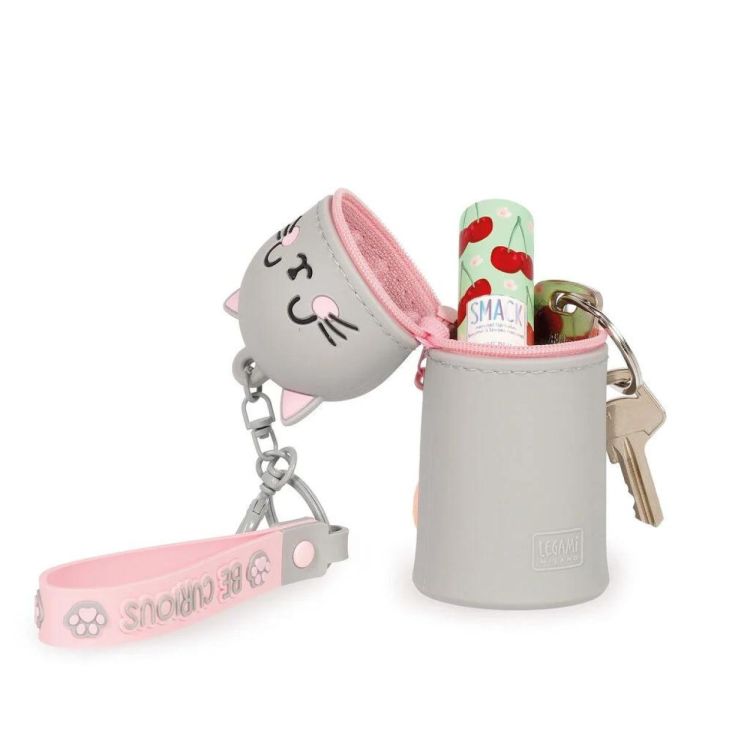 Legami Key Ring Kitty - Mini Kawaii coin purse (Multi) - Panache (Koksijde)