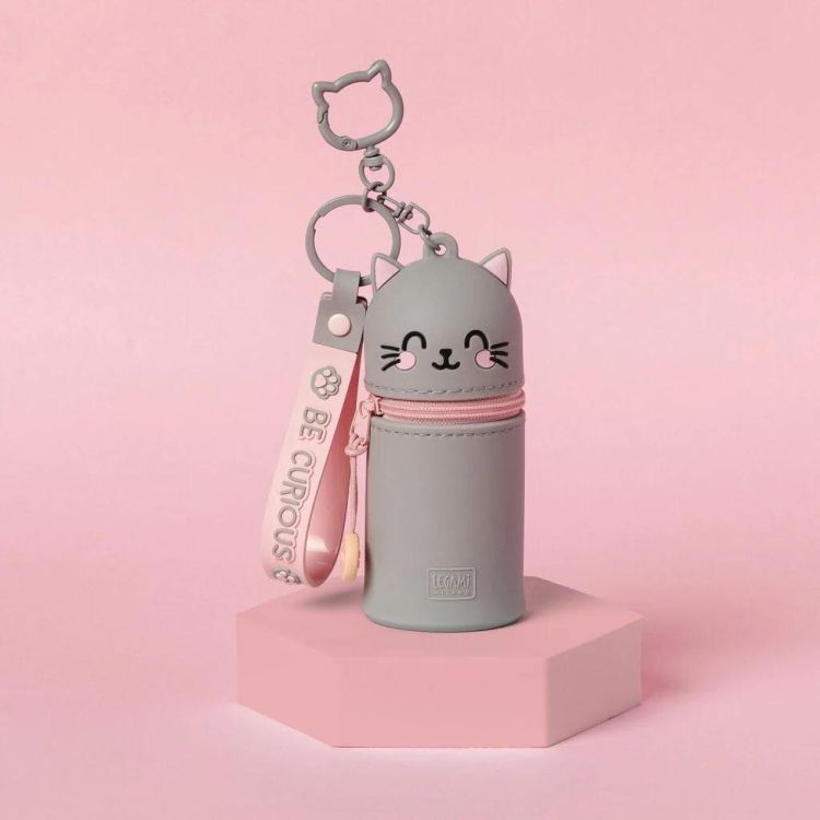 Legami Key Ring Kitty - Mini Kawaii coin purse (Multi) - Panache (Koksijde)
